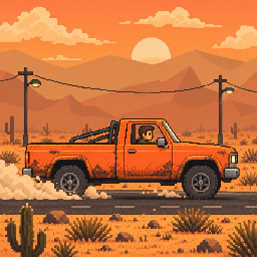 Rust Horizons: Long Drive 2D app icon